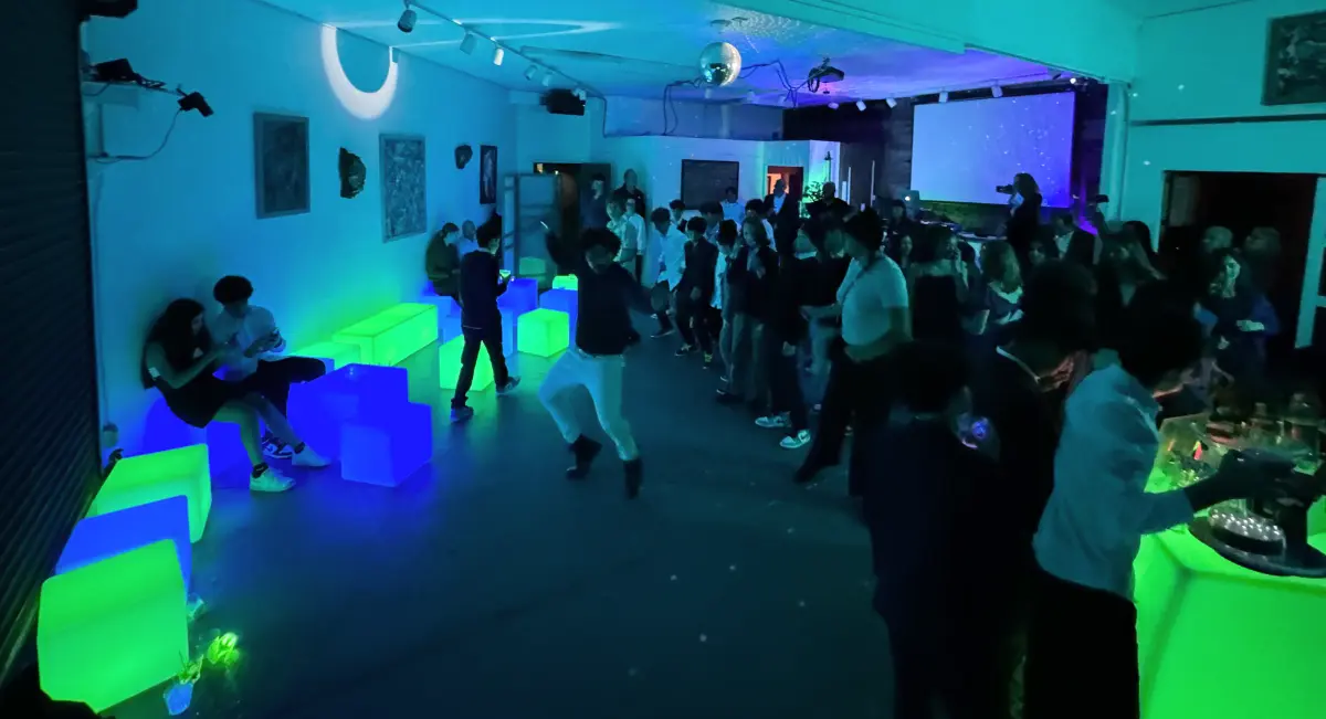 Bar Mitzvah event venue in West Hollywood with gallery-style ambiance.
