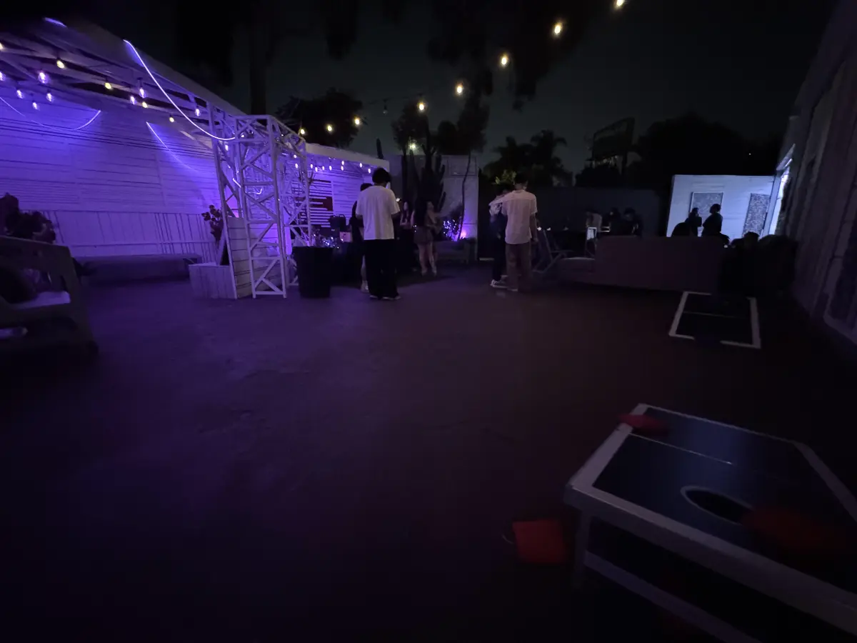 Community gathering event space in Hollywood Los Angeles