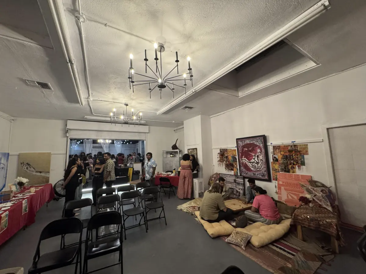 Gallery-quality art space and intimate gathering at Art and Space LA event venue Los Angeles