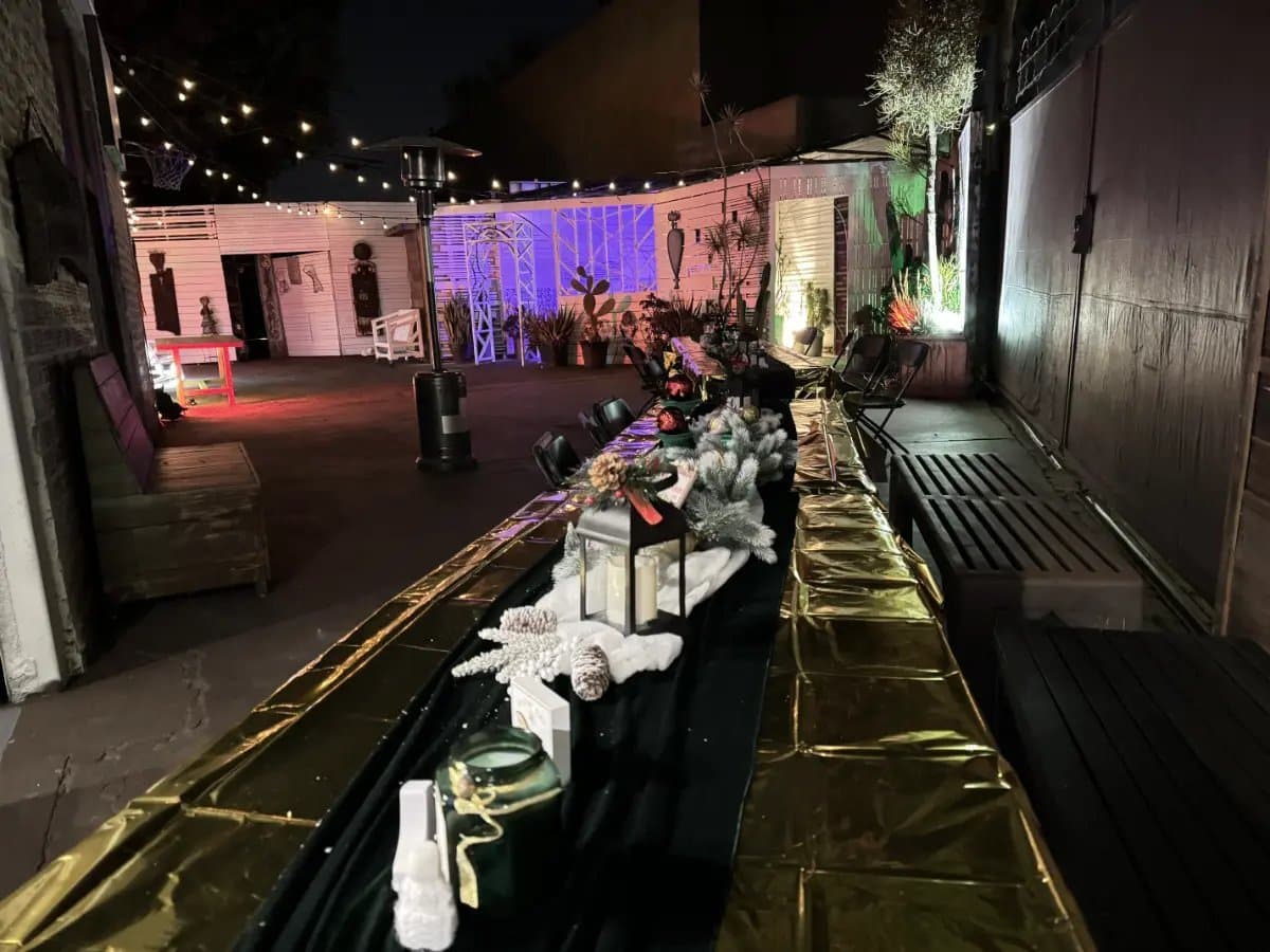 Private event space in Los Angeles for birthday celebrations and private parties.