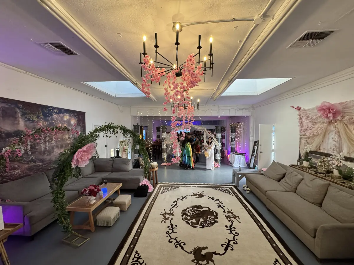 Private birthday party venue in Los Angeles with flexible indoor layout for celebrations.