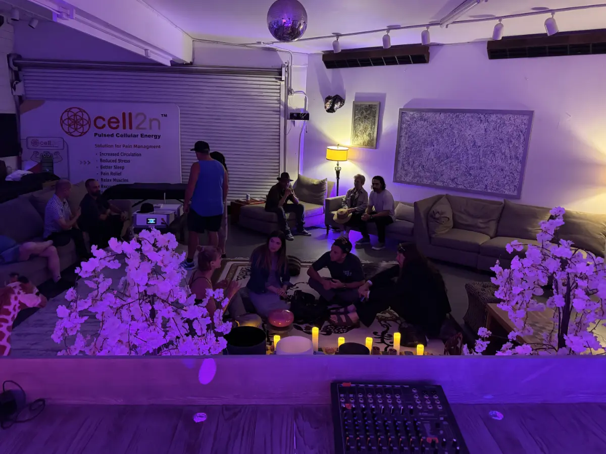 Meditation at Art and Space LA — photo 7